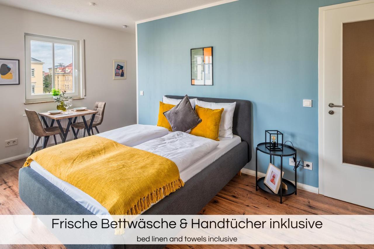 "Neptunblick"- Naehe Altstadt - Ruhig - Balkon - Parkplaetze Dresden Eksteriør bilde